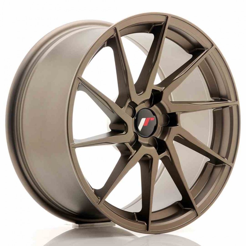 Llanta exclusiva Jr Wheels Jr36 18x9 Et20-48 5h Blank Matt Bronze