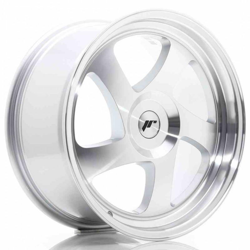 Llanta exclusiva Jr Wheels Jr15 18x8.5 Et40 Blank Machined Silver