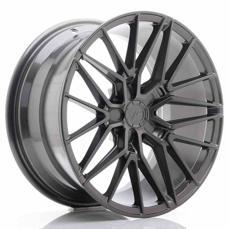 Llanta exclusiva Jr Wheels Jr38 18x9 Et20-45 5h Blank Hyper Gray