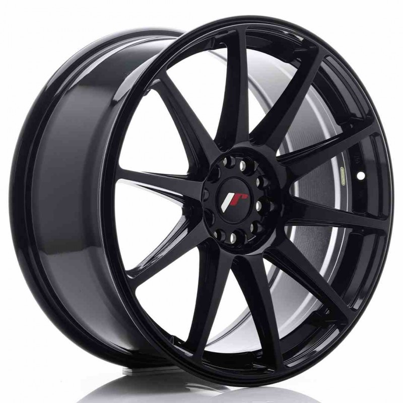 Llanta exclusiva Jr Wheels Jr11 19x8.5 Et40 5x112 114.3 Glossy Black