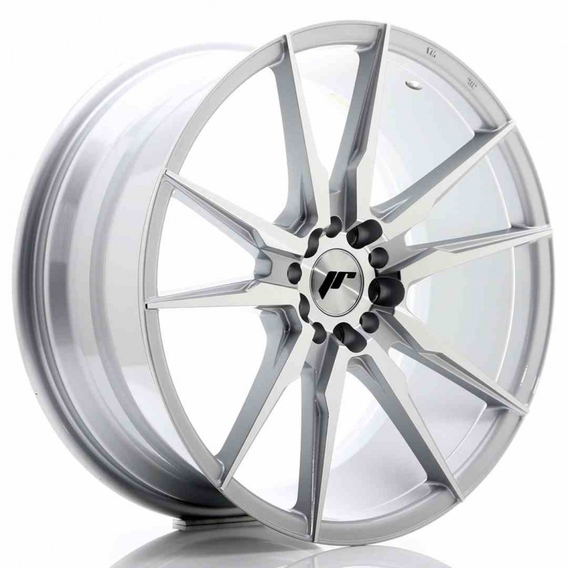 Llanta exclusiva Jr Wheels Jr21 19x8.5 Et40 5x112 114 Silver Machined%2 0face