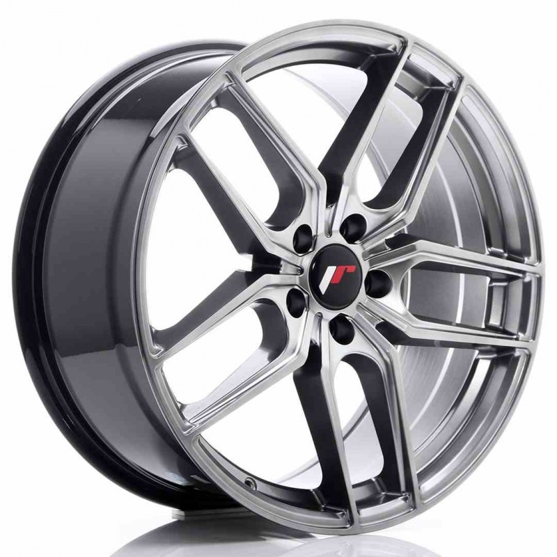 Llanta exclusiva Jr Wheels Jr25 19x8.5 Et35 5x120 Hyper Black