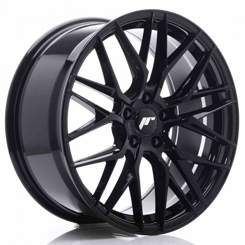Llanta exclusiva Jr Wheels Jr28 19x8.5 Et35 5x120 Gloss Black
