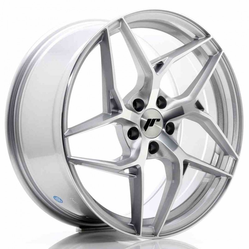 Llanta exclusiva Jr Wheels Jr35 19x8.5 Et35 5x120 Silver Machined Fac E
