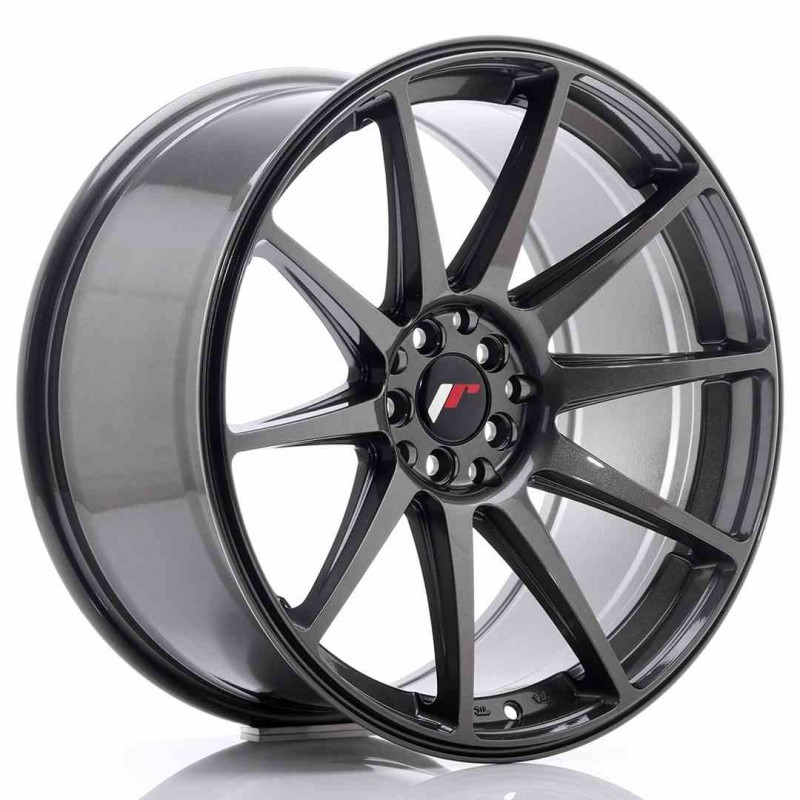 Llanta exclusiva Jr Wheels Jr11 19x9.5 Et35 5x100 120 Hyper Gray