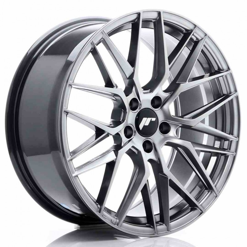 Llanta exclusiva Jr Wheels Jr28 19x8.5 Et40 5x108 Hyper Black