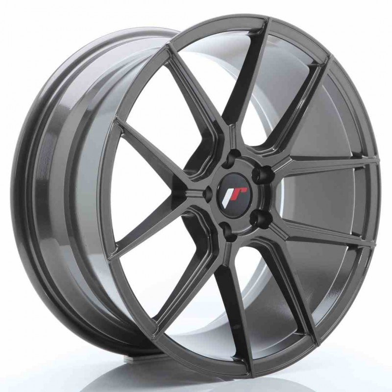 Llanta exclusiva Jr Wheels Jr30 19x8.5 Et40 5x112 Hyper Gray