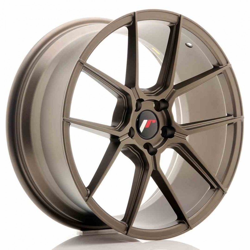 Llanta exclusiva Jr Wheels Jr30 19x8.5 Et40 5x112 Matt Bronze