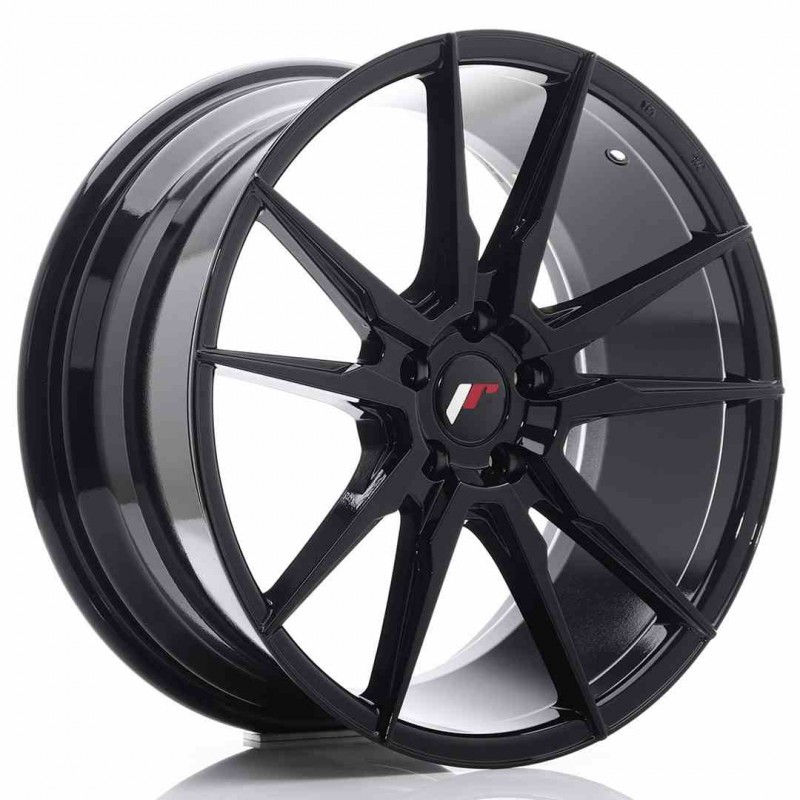 Llanta exclusiva Jr Wheels Jr21 19x8.5 Et40 5x114.3 Glossy Black