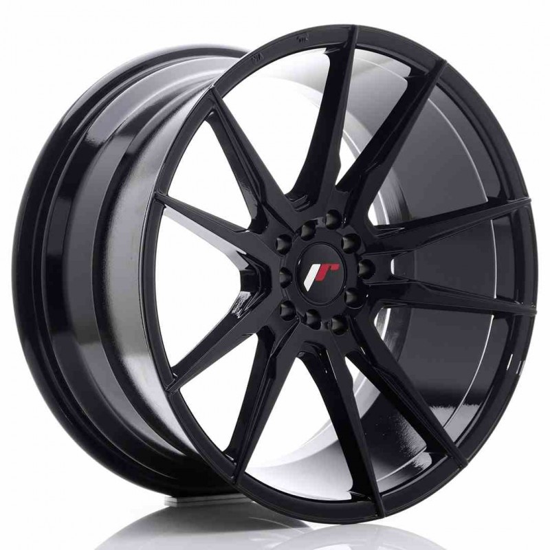 Llanta exclusiva Jr Wheels Jr21 19x9.5 Et40 5x112 114 Gloss Black