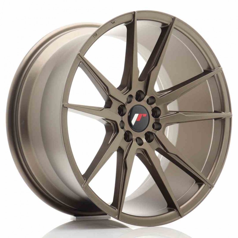 Llanta exclusiva Jr Wheels Jr21 19x9.5 Et40 5x112 114 Matt Bronze