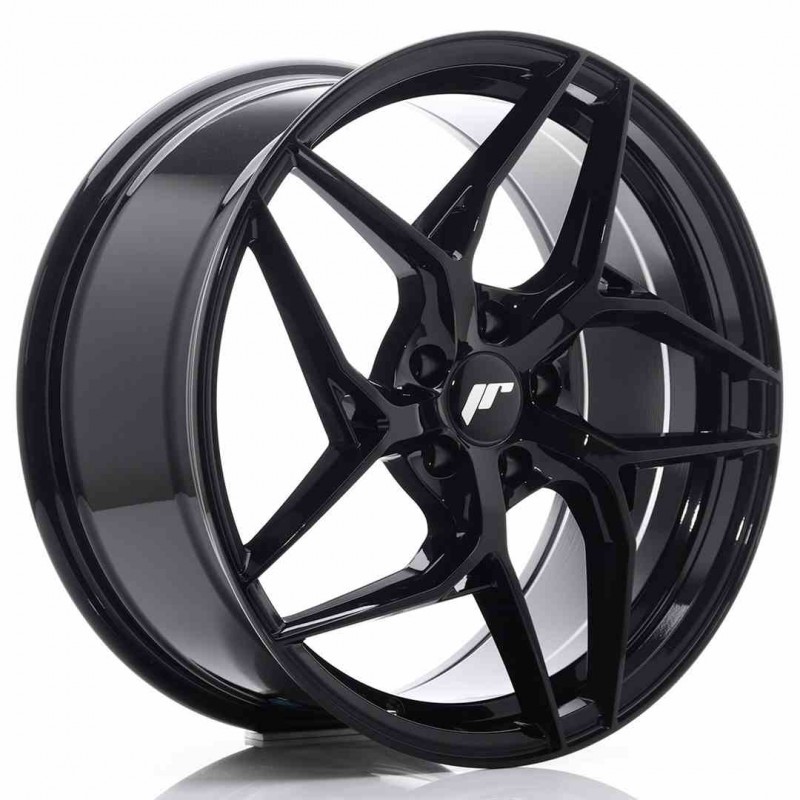 Llanta exclusiva Jr Wheels Jr35 19x8.5 Et45 5x112 Gloss Black