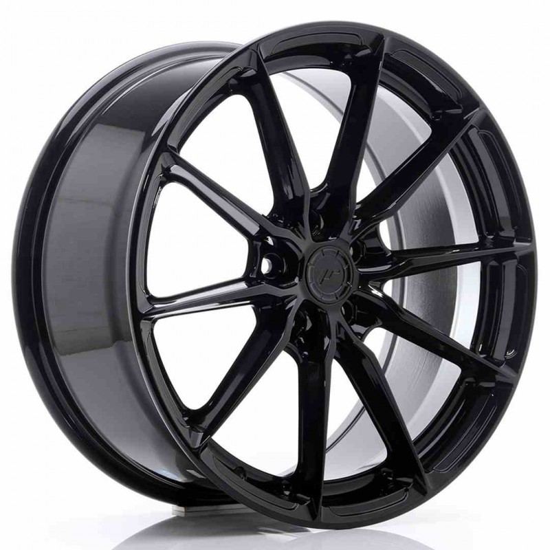 Llanta exclusiva Jr Wheels Jr37 19x8.5 Et35 5x112 Glossy Black