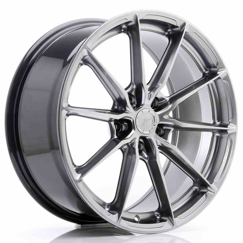 Llanta exclusiva Jr Wheels Jr37 19x8.5 Et35 5x120 Hyper Black