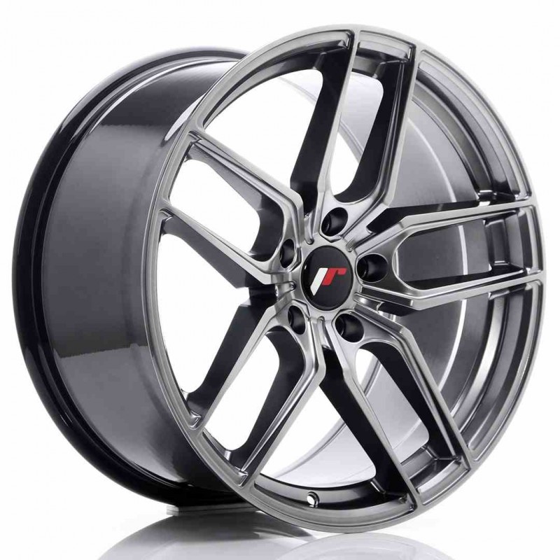 Llanta exclusiva Jr Wheels Jr25 19x9.5 Et35 5x120 Hyper Black