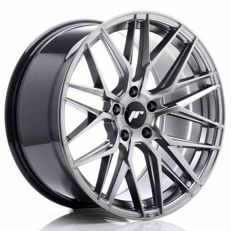 Llanta exclusiva Jr Wheels Jr28 19x9.5 Et35 5x120 Hyper Black