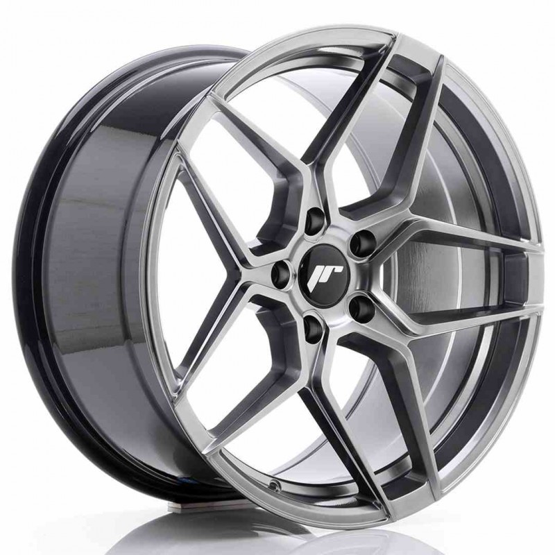 Llanta exclusiva Jr Wheels Jr34 19x9.5 Et35 5x120 Hyper Black