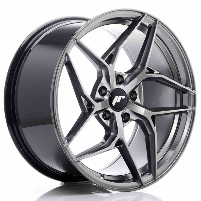 Llanta exclusiva Jr Wheels Jr35 19x9.5 Et35 5x120 Hyper Black