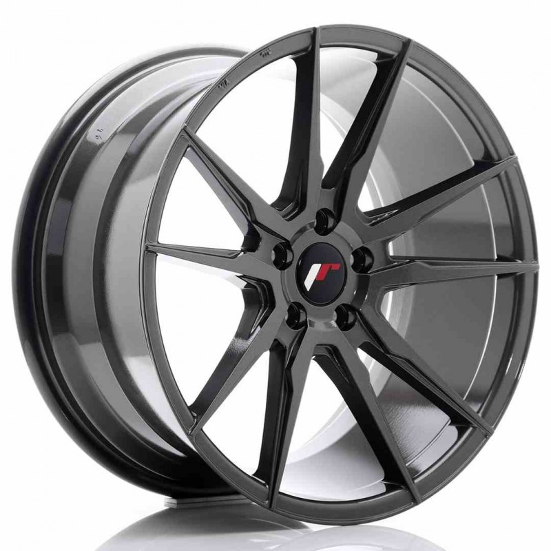 Llanta exclusiva Jr Wheels Jr21 19x9.5 Et40 5x112 Hyper Gray