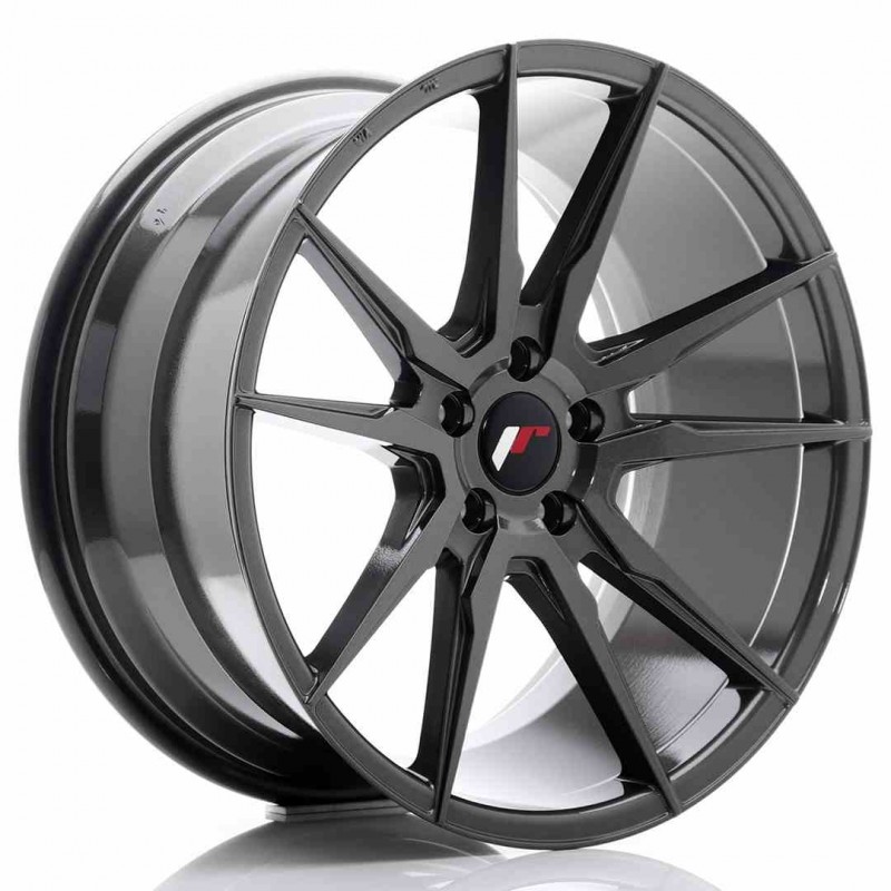 Llanta exclusiva Jr Wheels Jr21 19x9.5 Et40 5x120 Hyper Gray