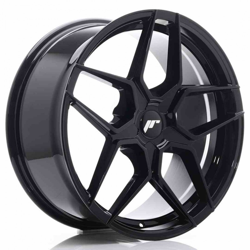 Llanta exclusiva Jr Wheels Jr34 19x8.5 Et35-40 5h Blank Gloss Black