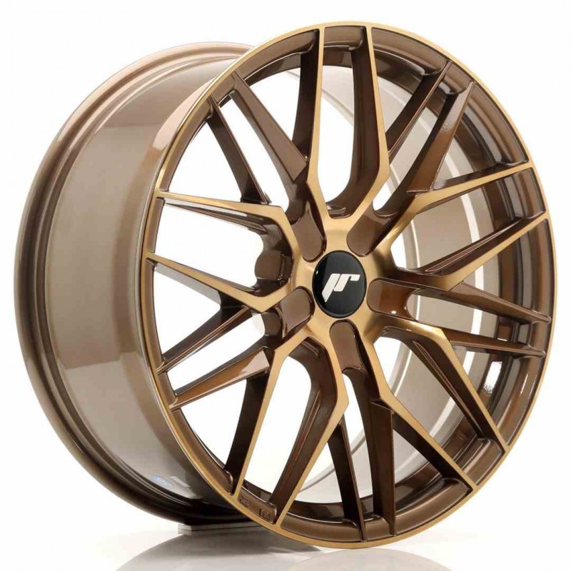 Llanta exclusiva Jr Wheels Jr28 19x8.5 Et35-40 5h Blank Platinum Bron Ze