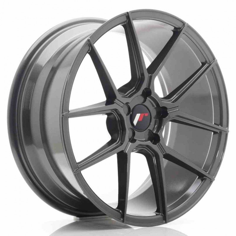 Llanta exclusiva Jr Wheels Jr30 19x8.5 Et35-42 5h Blank Hyper Gray