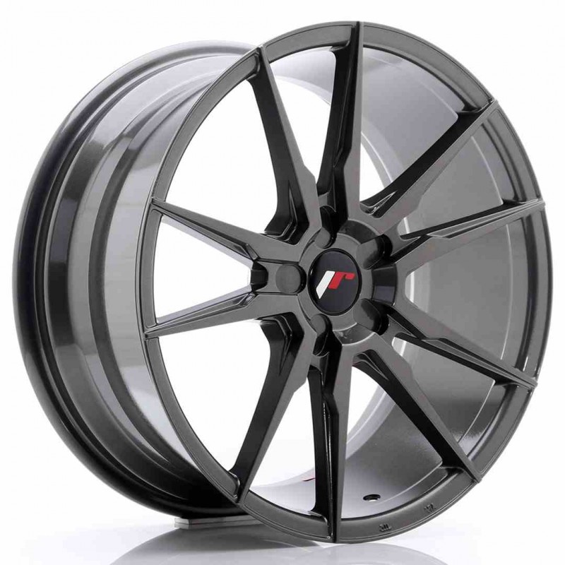 Llanta exclusiva Jr Wheels Jr21 19x8.5 Et35-43 5h Blank Hyper Gray