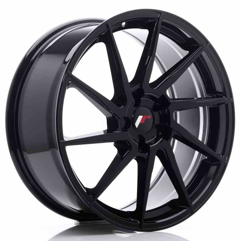 Llanta exclusiva Jr Wheels Jr36 19x8.5 Et40-50 5h Blank Gloss Black