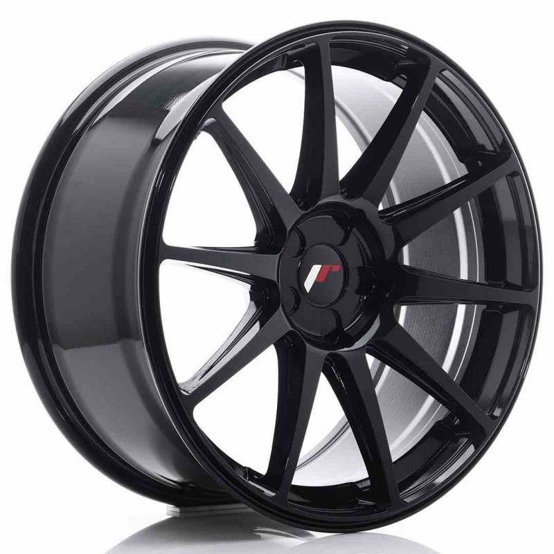 Llanta exclusiva Jr Wheels Jr11 19x8.5 Et25-40 5h Blank Glossy Black
