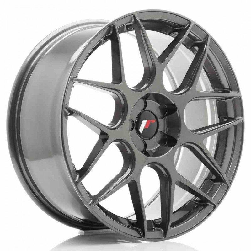 Llanta exclusiva Jr Wheels Jr18 19x8.5 Et25-42 5h Blank Hyper Gray