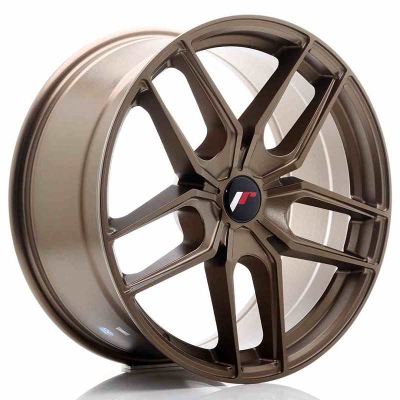 Llanta exclusiva Jr Wheels Jr25 19x8.5 Et20-40 5h Blank Bronze