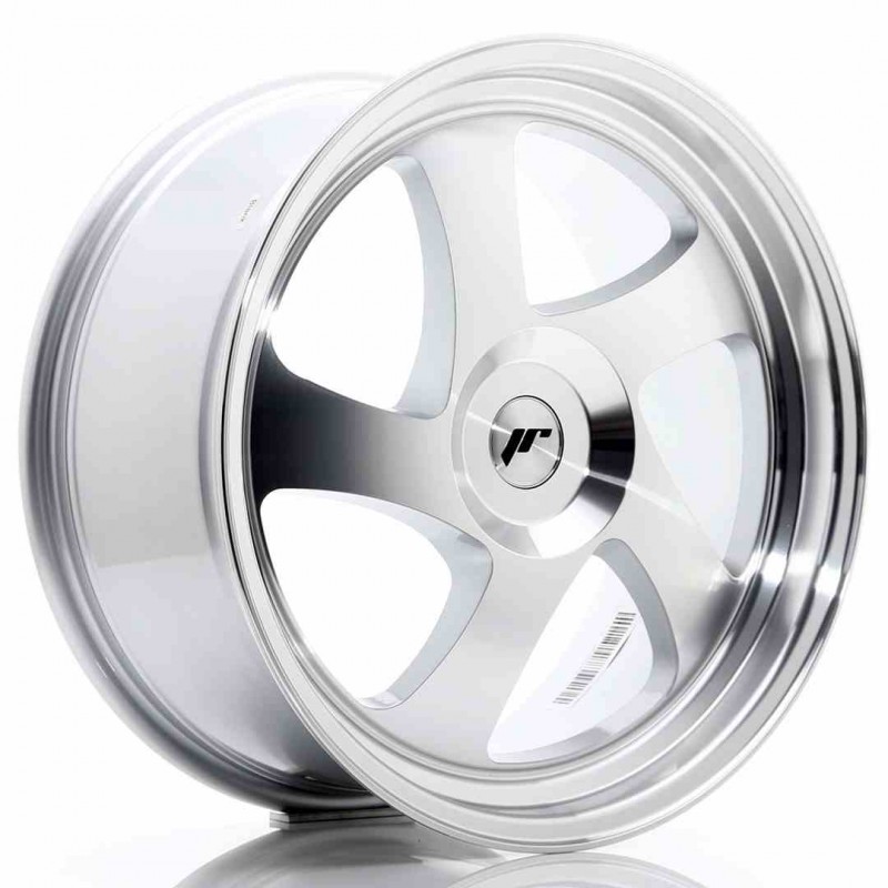 Llanta exclusiva Jr Wheels Jr15 19x8.5 Et20-40 Blank Silver Machined