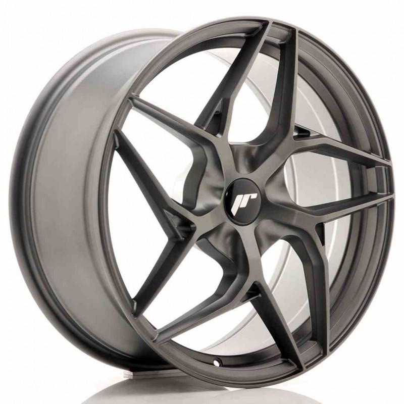 Llanta exclusiva Jr Wheels Jr35 19x8.5 Et20-45 5h Blank Matt Gun Me Tal