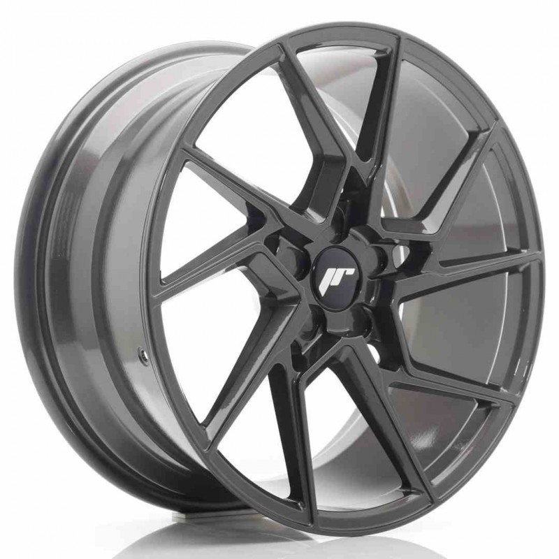 Llanta exclusiva Jr Wheels Jr33 19x8.5 Et20-48 5h Blank Hyper Gray