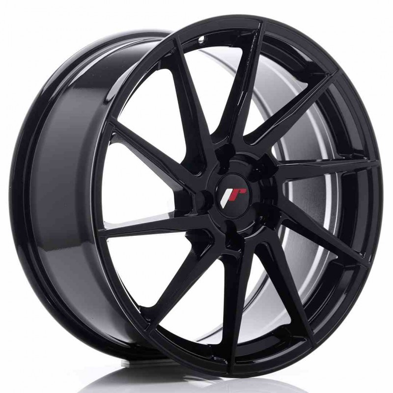Llanta exclusiva Jr Wheels Jr36 19x8.5 Et20-50 5h Blank Gloss Black