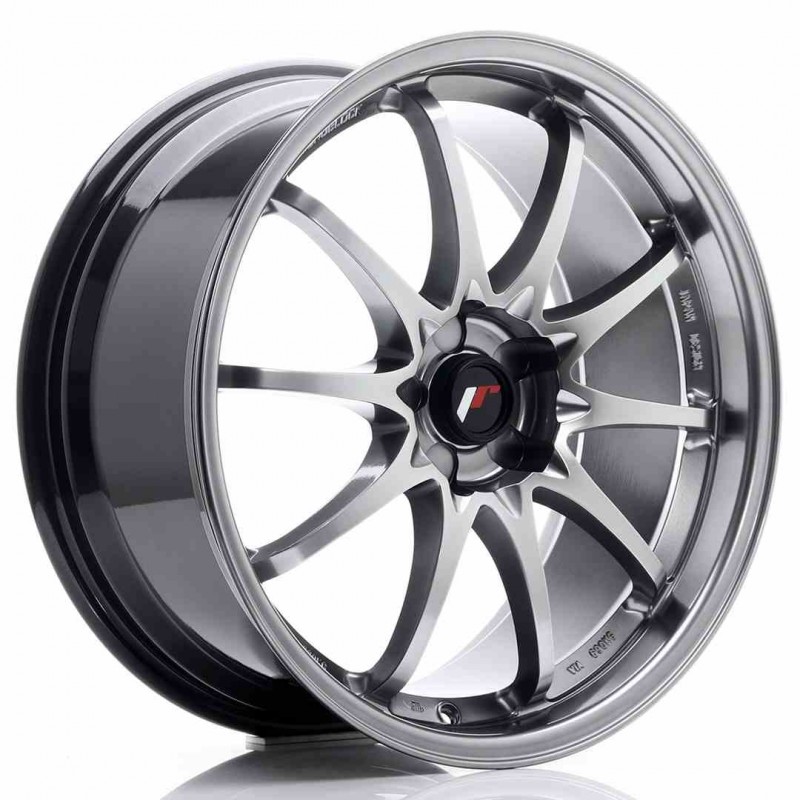 Llanta exclusiva Jr Wheels Jr5 19x8.5 Et43 5h Blank Hyper Black