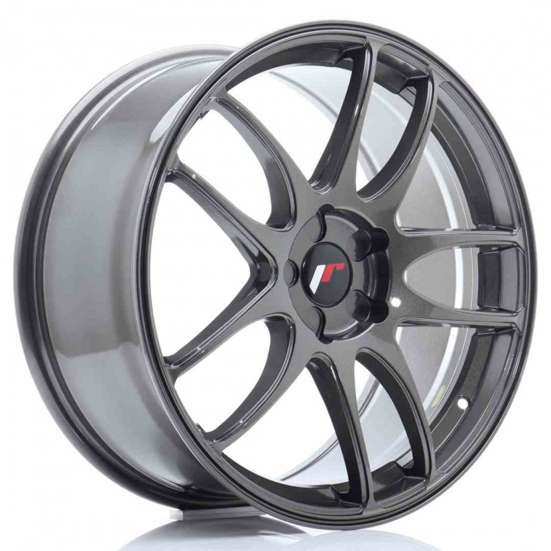Llanta exclusiva Jr Wheels Jr29 19x8.5 Et35-48 5h Blank Hyper Gray