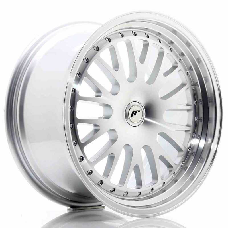 Llanta exclusiva Jr Wheels Jr10 19x9.5 Et20-35 Blank Silver Machined  Face