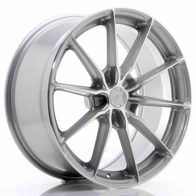 Llanta exclusiva Jr Wheels Jr37 19x8.5 Et20-45 5h Blank Silver Machin Ed Face