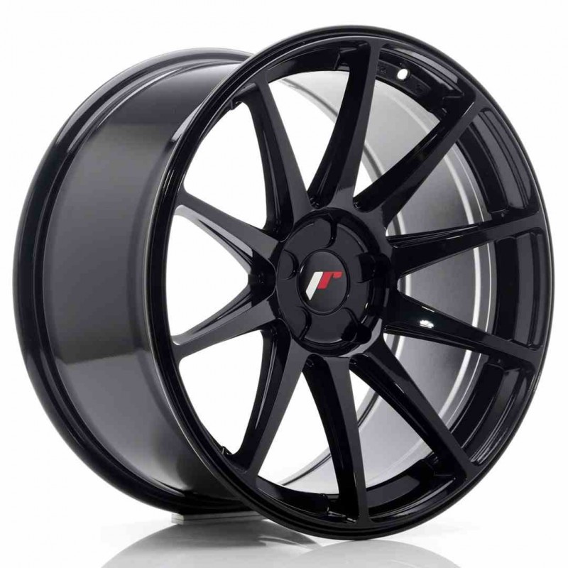 Llanta exclusiva Jr Wheels Jr11 19x9.5 Et35 5h Blank Glossy Black