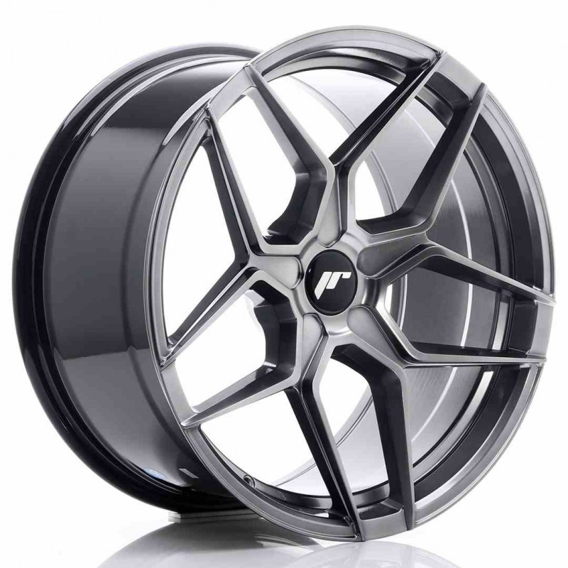 Llanta exclusiva Jr Wheels Jr34 19x9.5 Et35-40 5h Blank Hyper Black