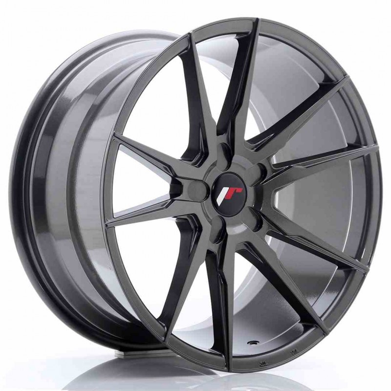Llanta exclusiva Jr Wheels Jr21 19x9.5 Et35-40 5h Blank Hyper Gray