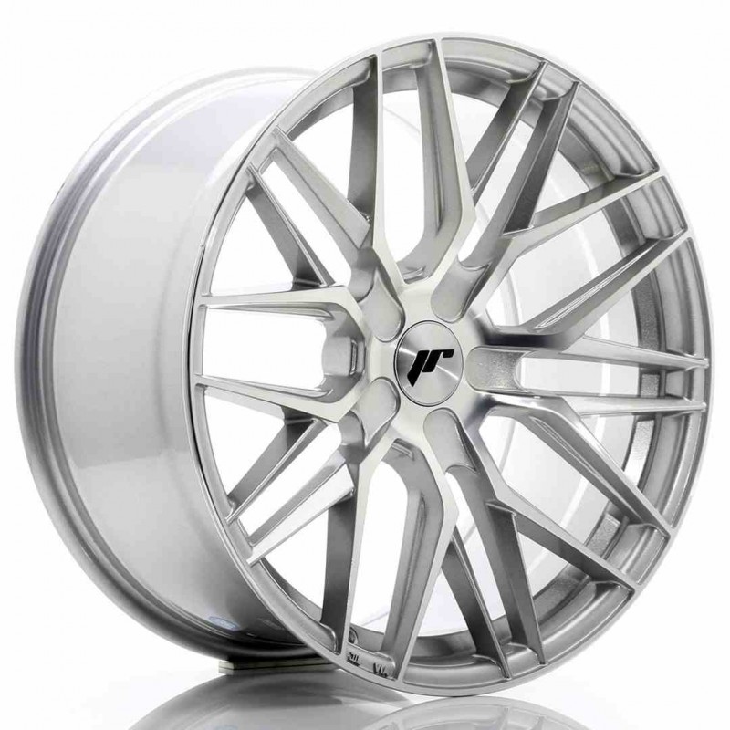 Llanta exclusiva Jr Wheels Jr28 19x9.5 Et35-40 5h Blank Silver Machin Ed Face