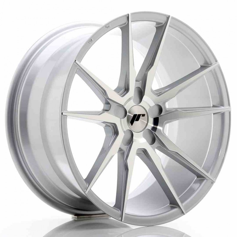 Llanta exclusiva Jr Wheels Jr21 19x9.5 Et35-40 5h Blank Silver Machin Ed Face