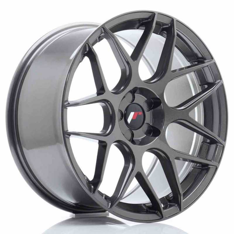 Llanta exclusiva Jr Wheels Jr18 19x9.5 Et22-35 5h Blank Hyper Gray