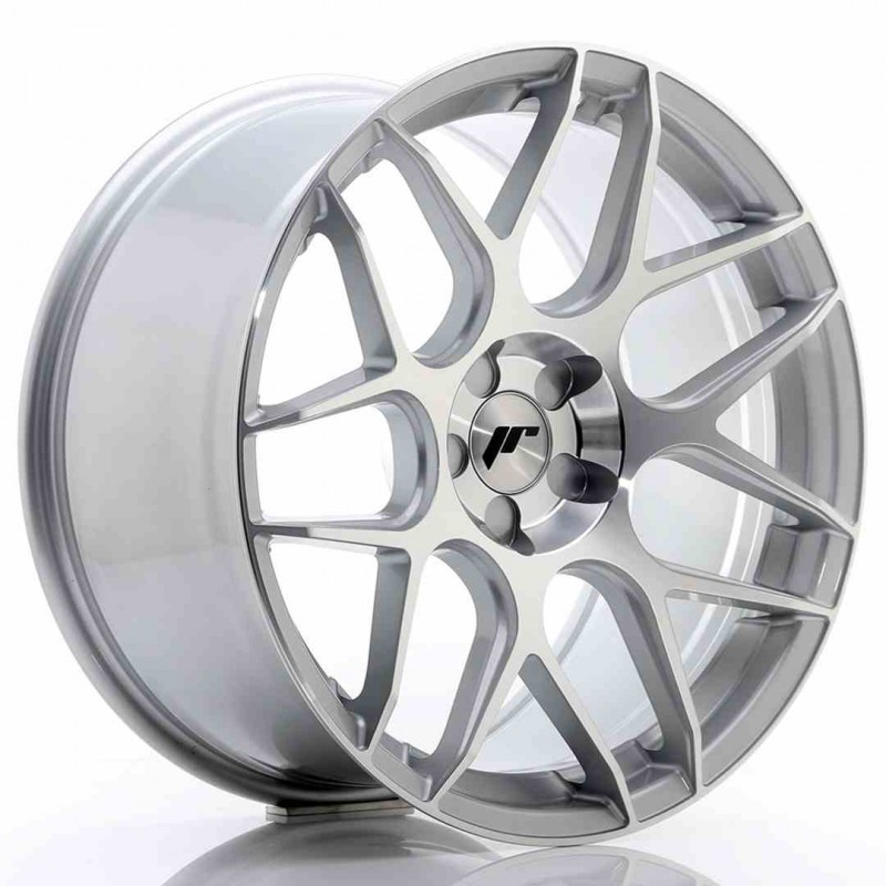 Llanta exclusiva Jr Wheels Jr18 19x9.5 Et20-35 5h Blank Silver Machin Ed