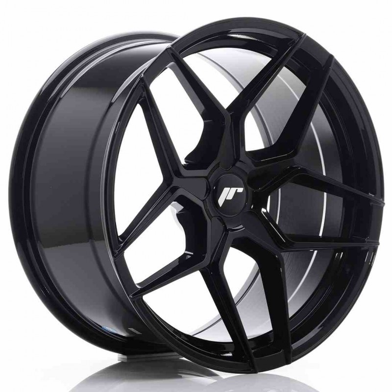 Llanta exclusiva Jr Wheels Jr34 19x9.5 Et20-40 5h Blank Gloss Black