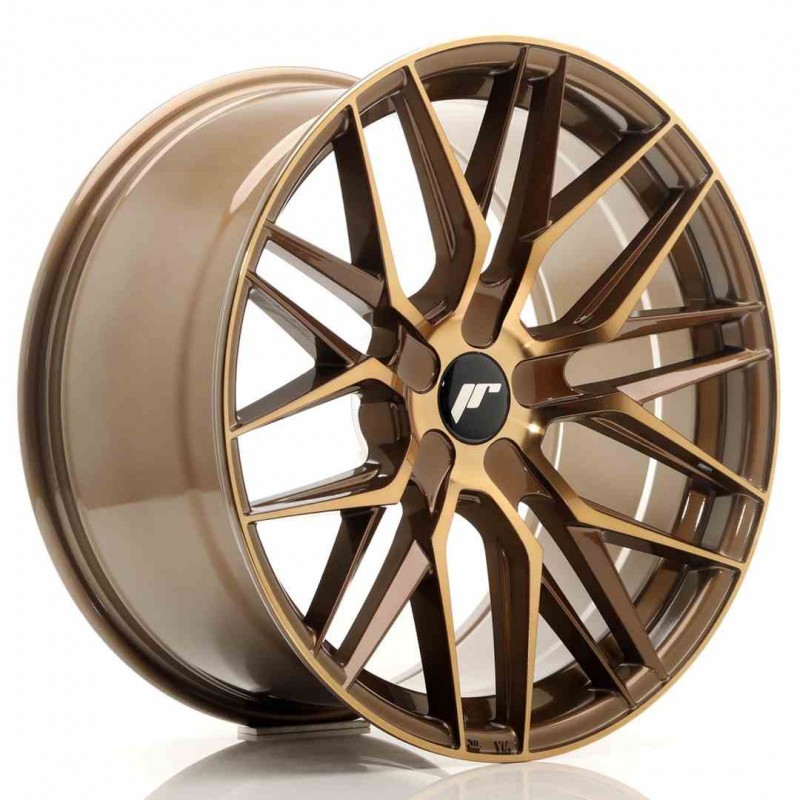 Llanta exclusiva Jr Wheels Jr28 19x9.5 Et20-40 5h Blank Platinum Bron Ze