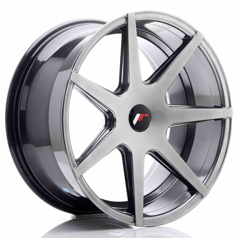 Llanta exclusiva Jr Wheels Jr20 19x9.5 Et20-40 Blank Hyper Black